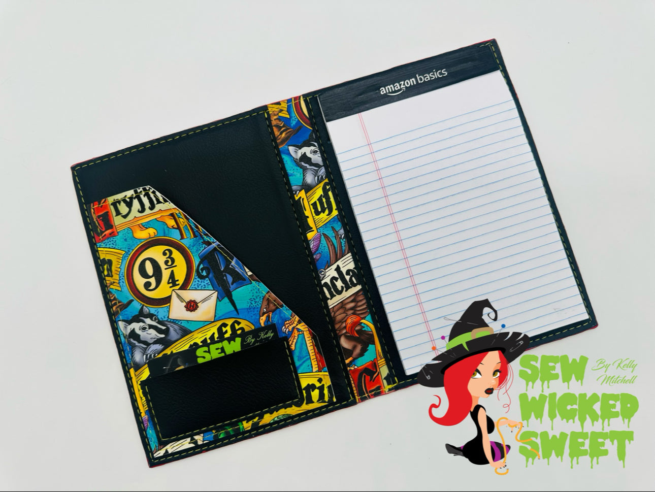 Wizard house notepad holder