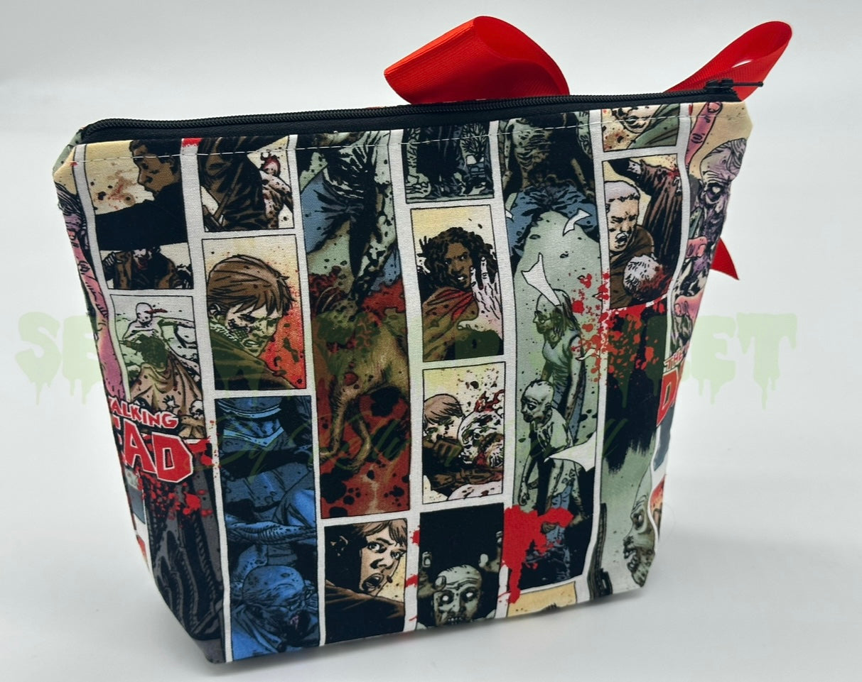 Zombie makeup bag