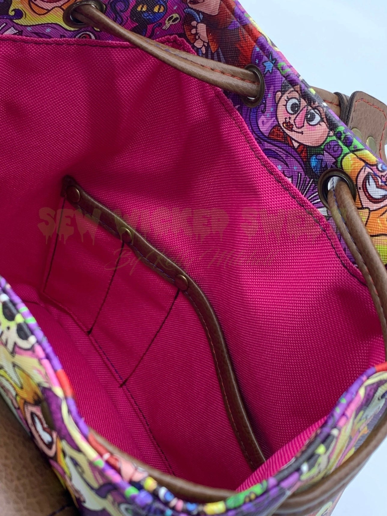 Witchy sisters mini backpack