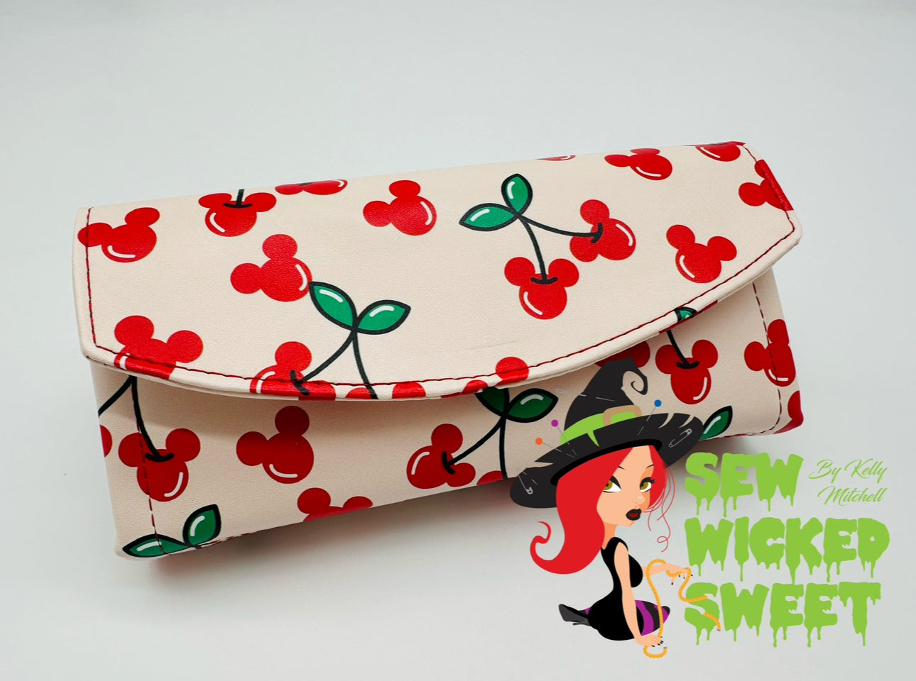 Mouse cherries wallet