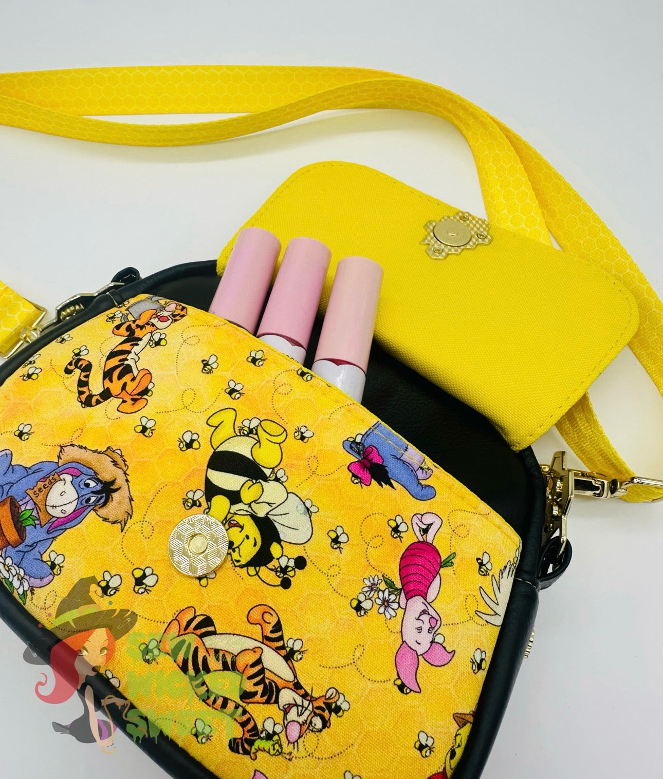 Yellow Bear Crossbody bag