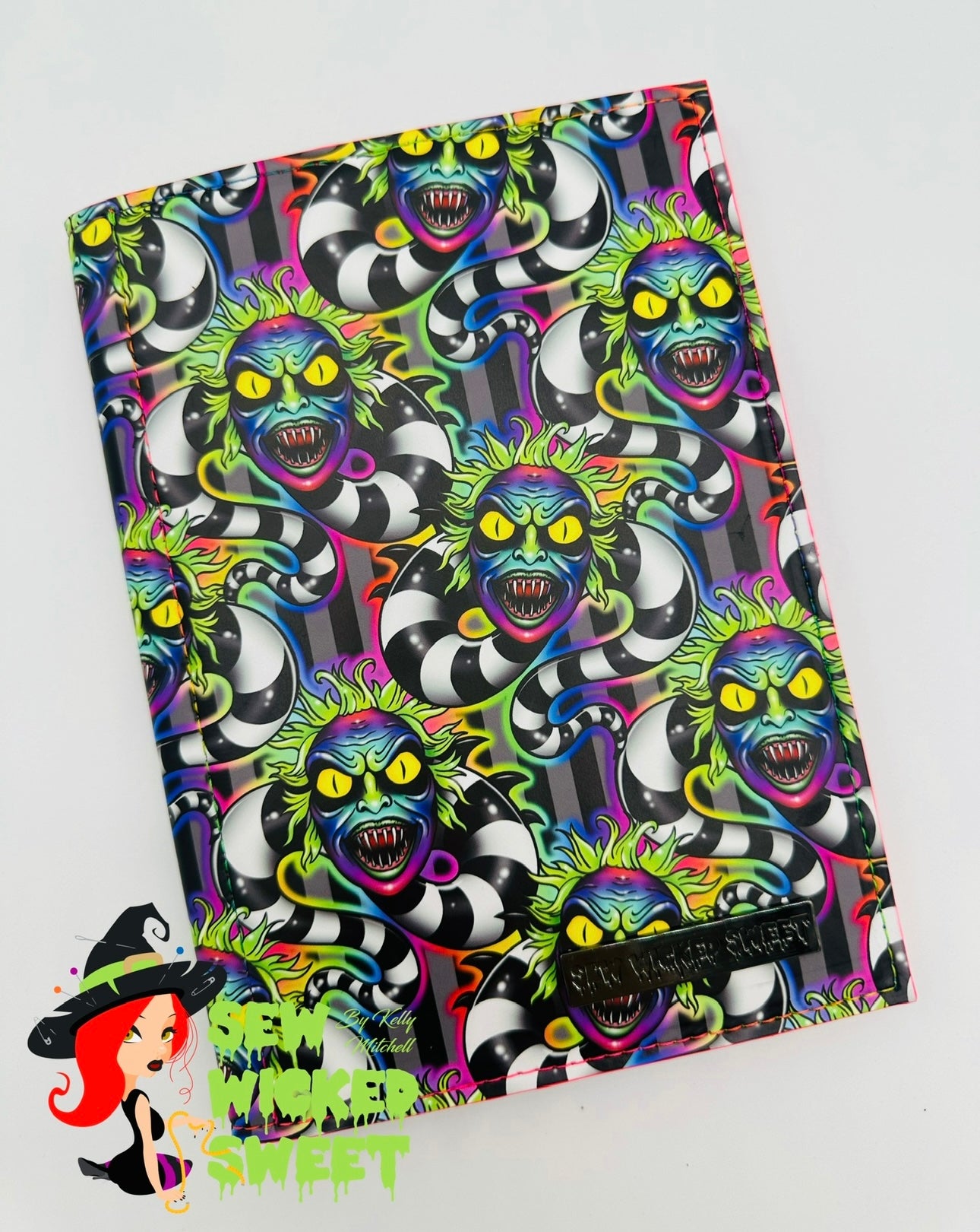 Neon Beetleguy notepad – Sew Wicked Sweet
