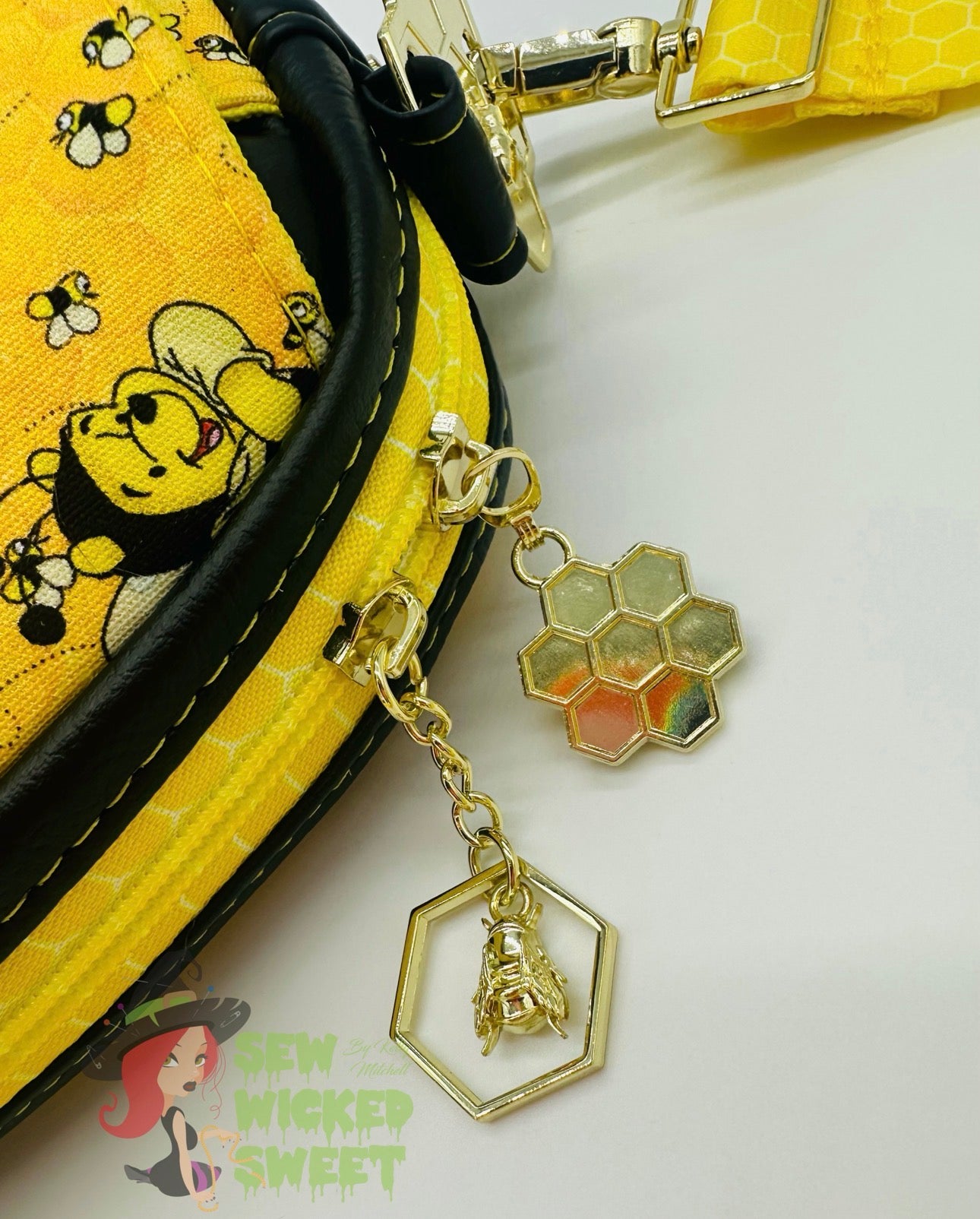 Yellow Bear Crossbody bag