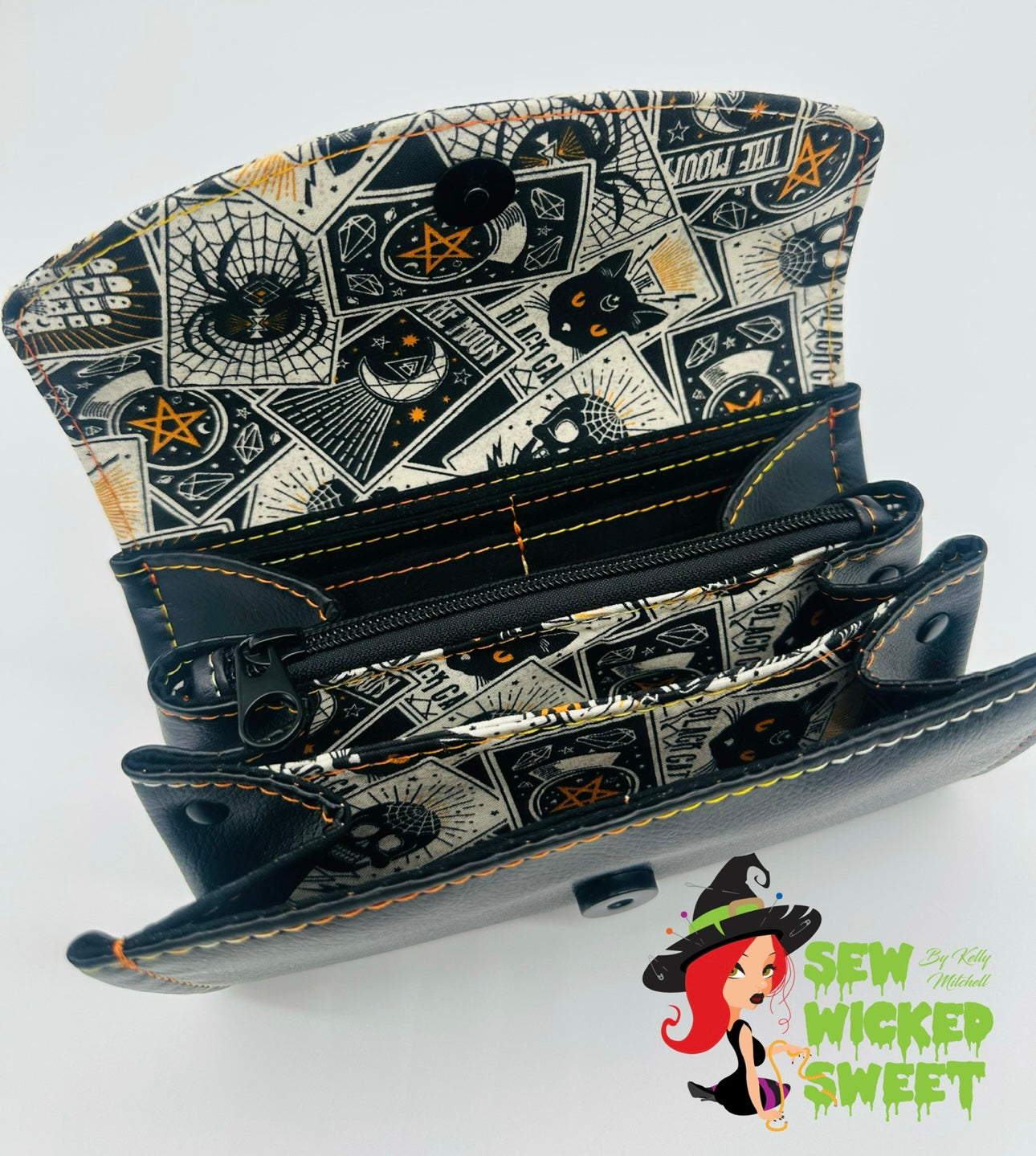 Halloween Tarot cards wallet