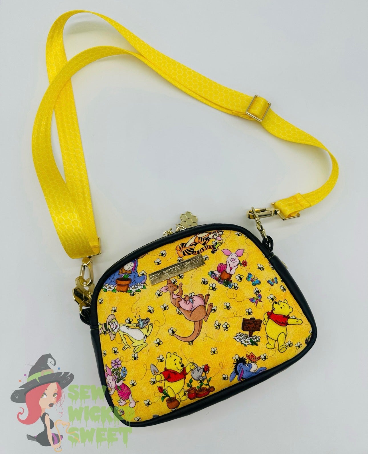 Yellow Bear Crossbody bag