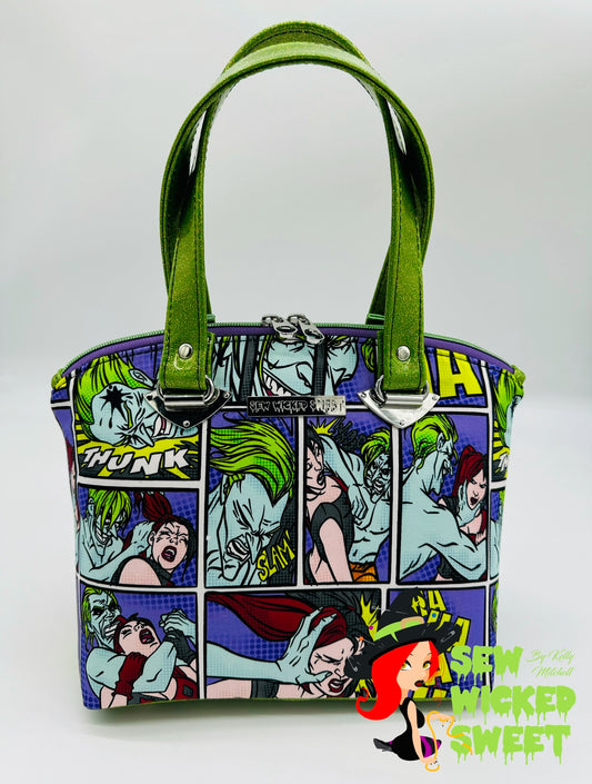 Laughing joker handbag