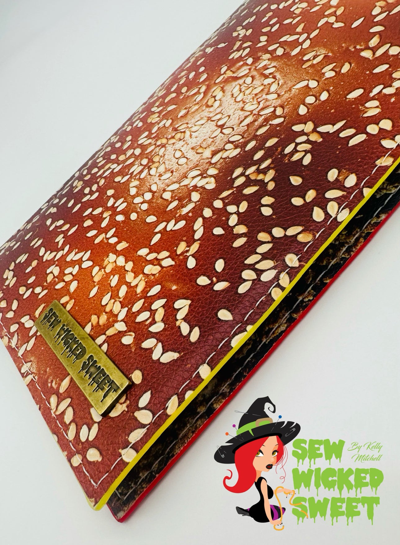 Burger notepad cover