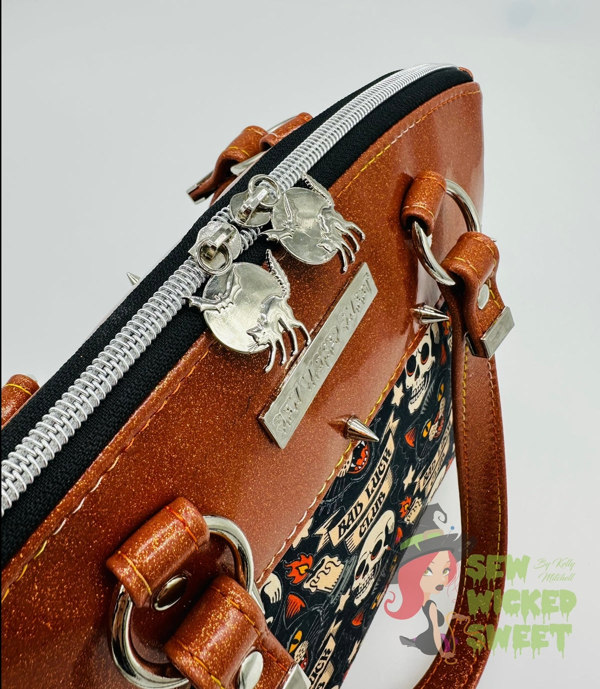 Bad Luck Club Spiked Handbag