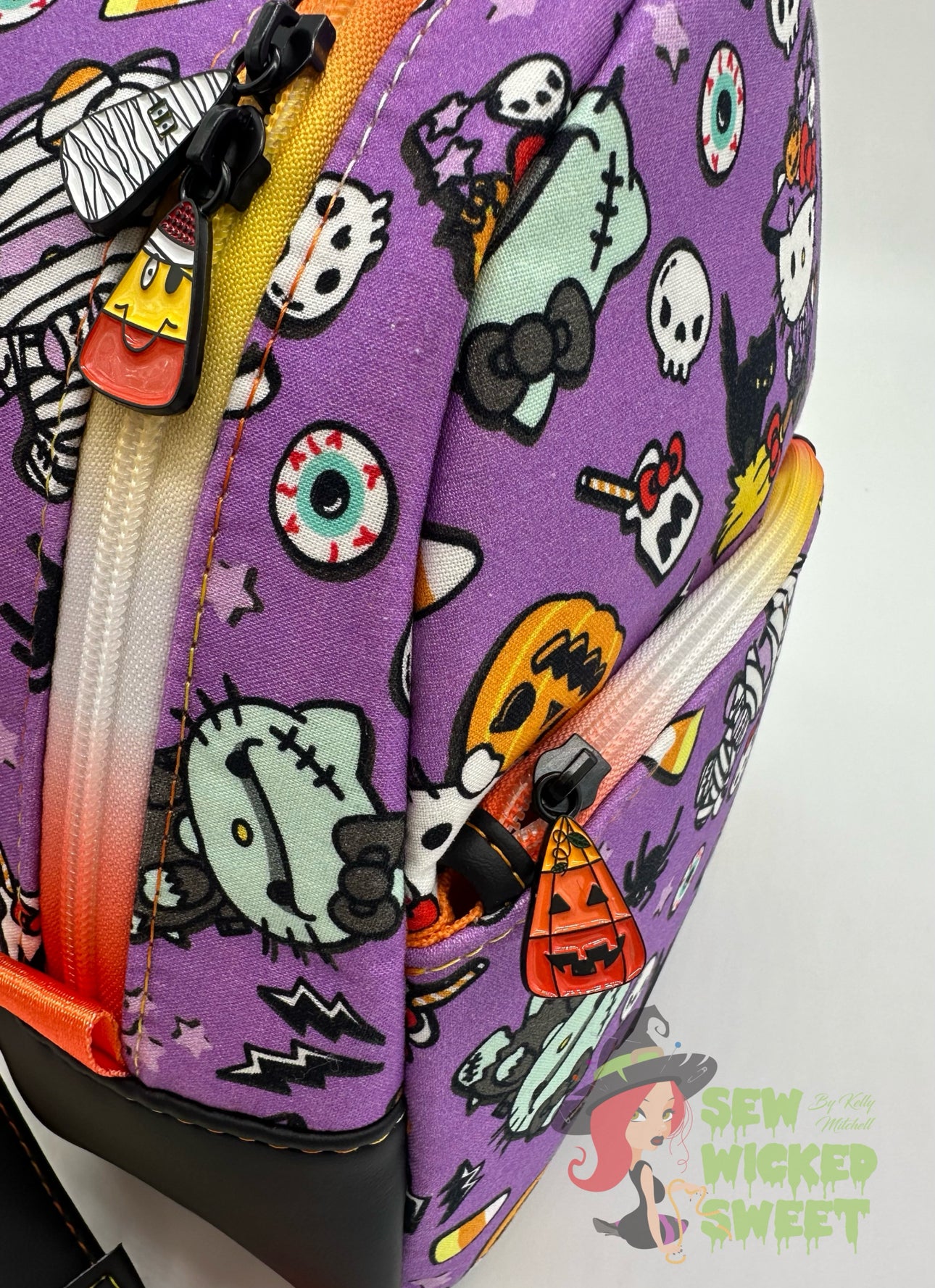 Hello witchy Kitty mini backpack