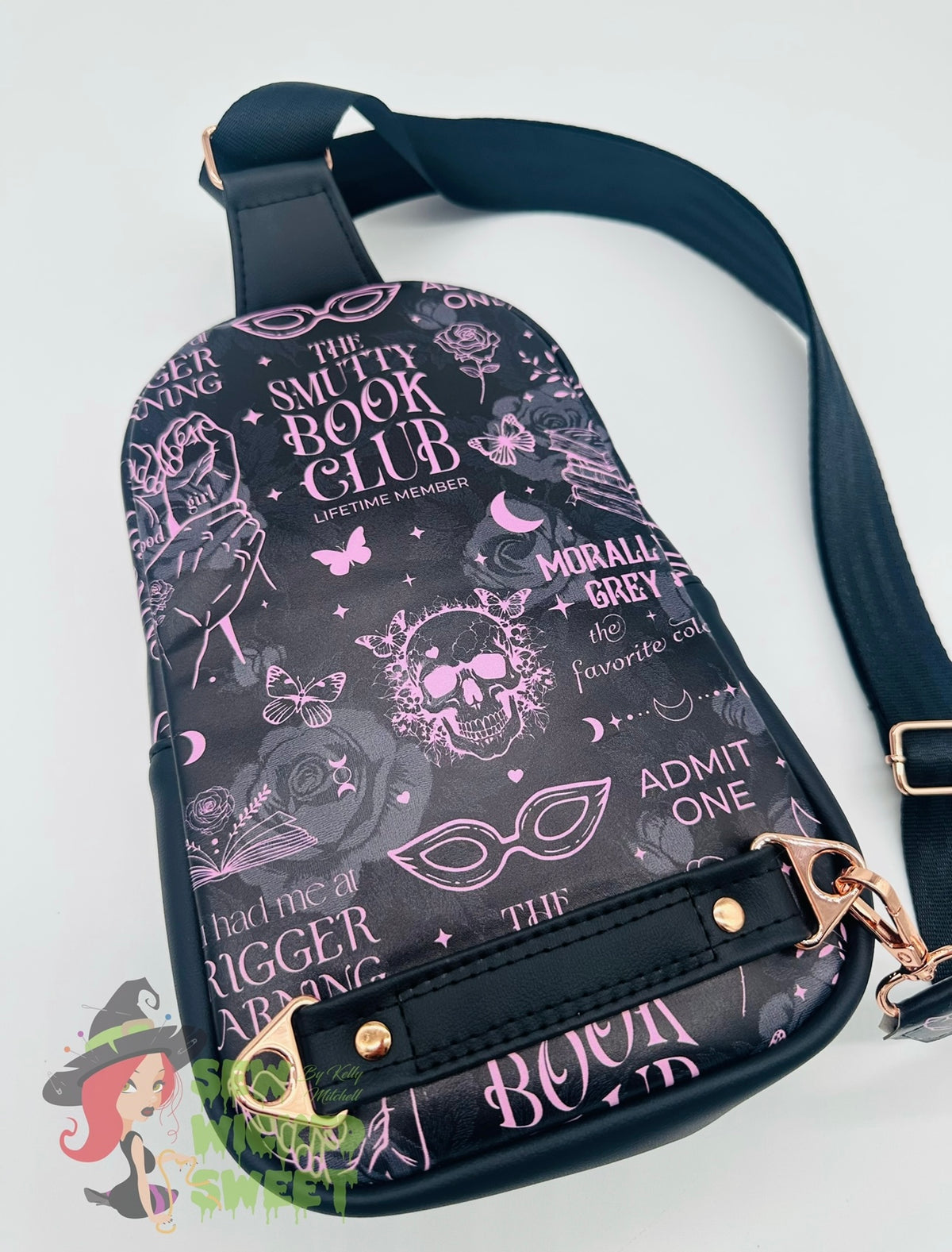Smutty Book Club Sling Bag