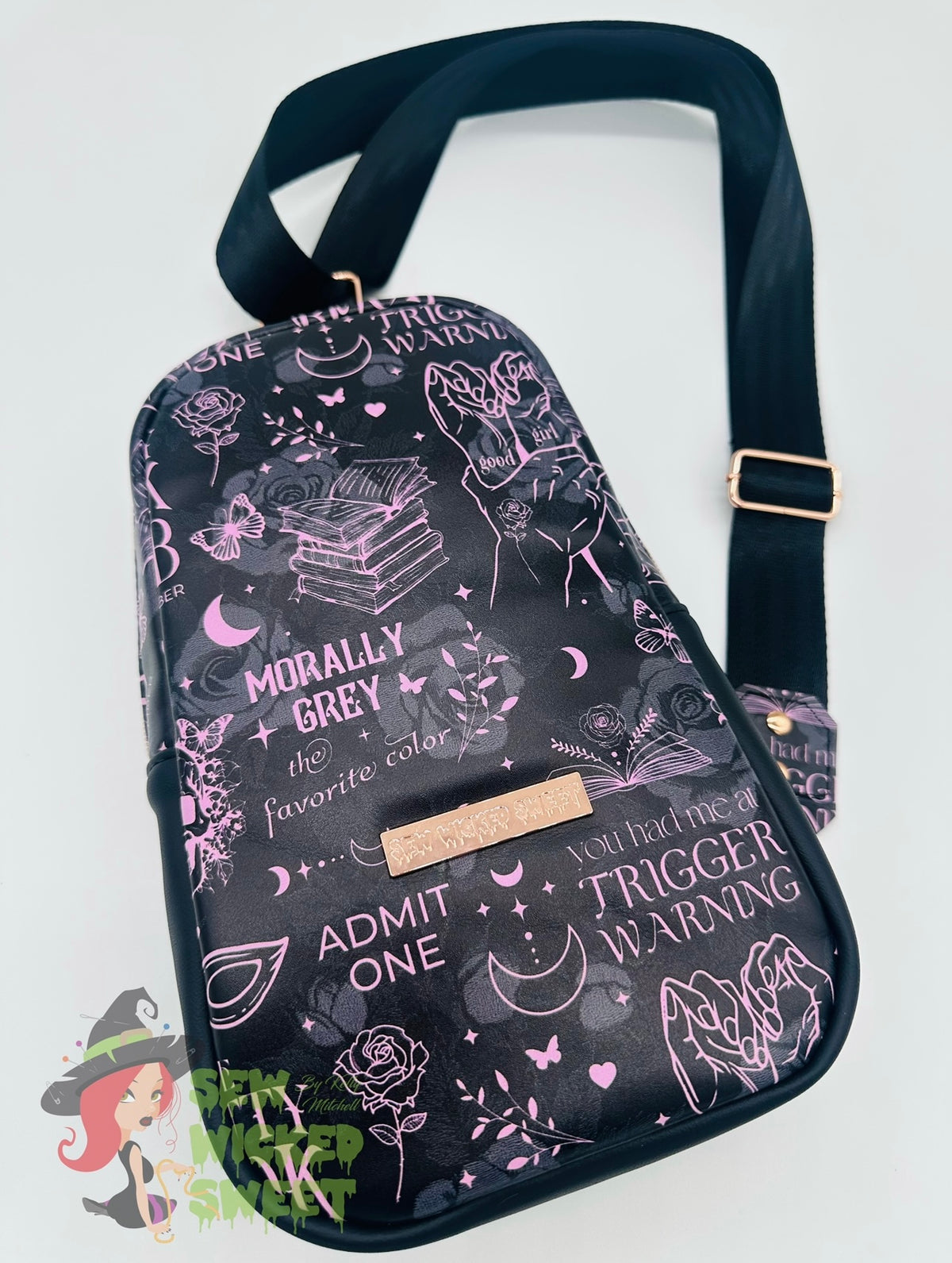 Smutty Book Club Sling Bag