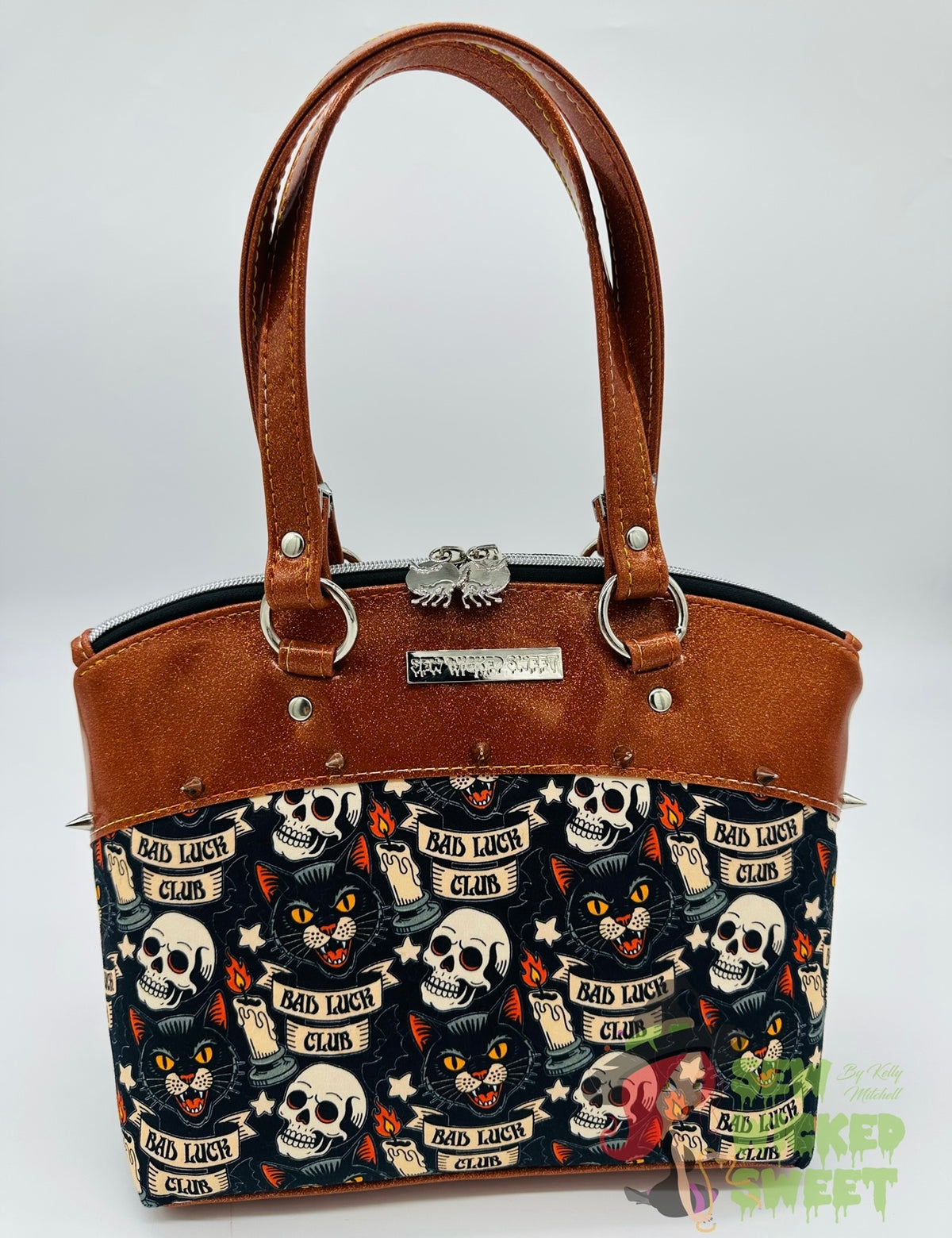 Bad Luck Club Spiked Handbag