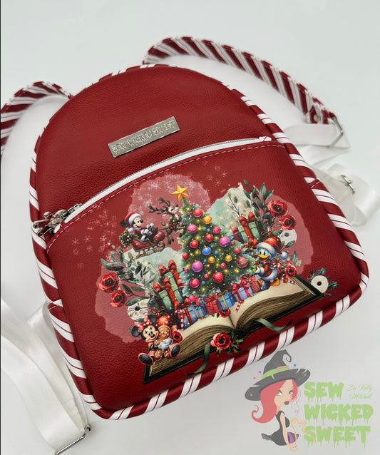 Holiday mouse mini backpack