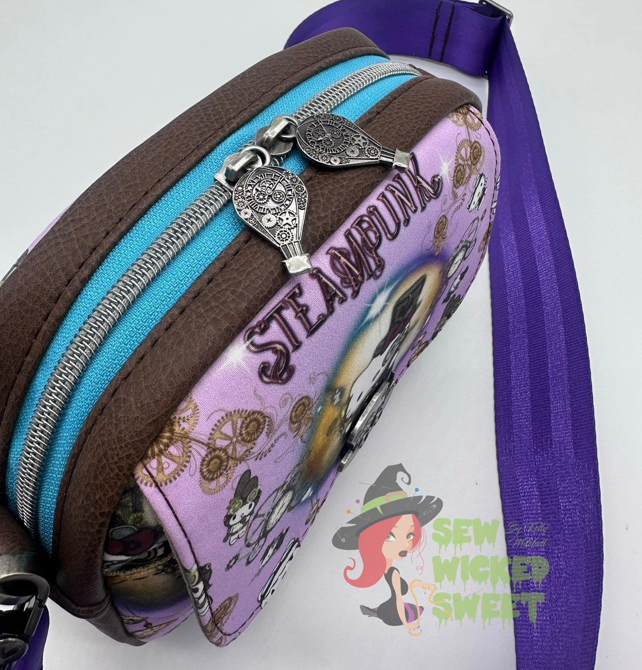 Steampunk Hello Kitty Crossbody
