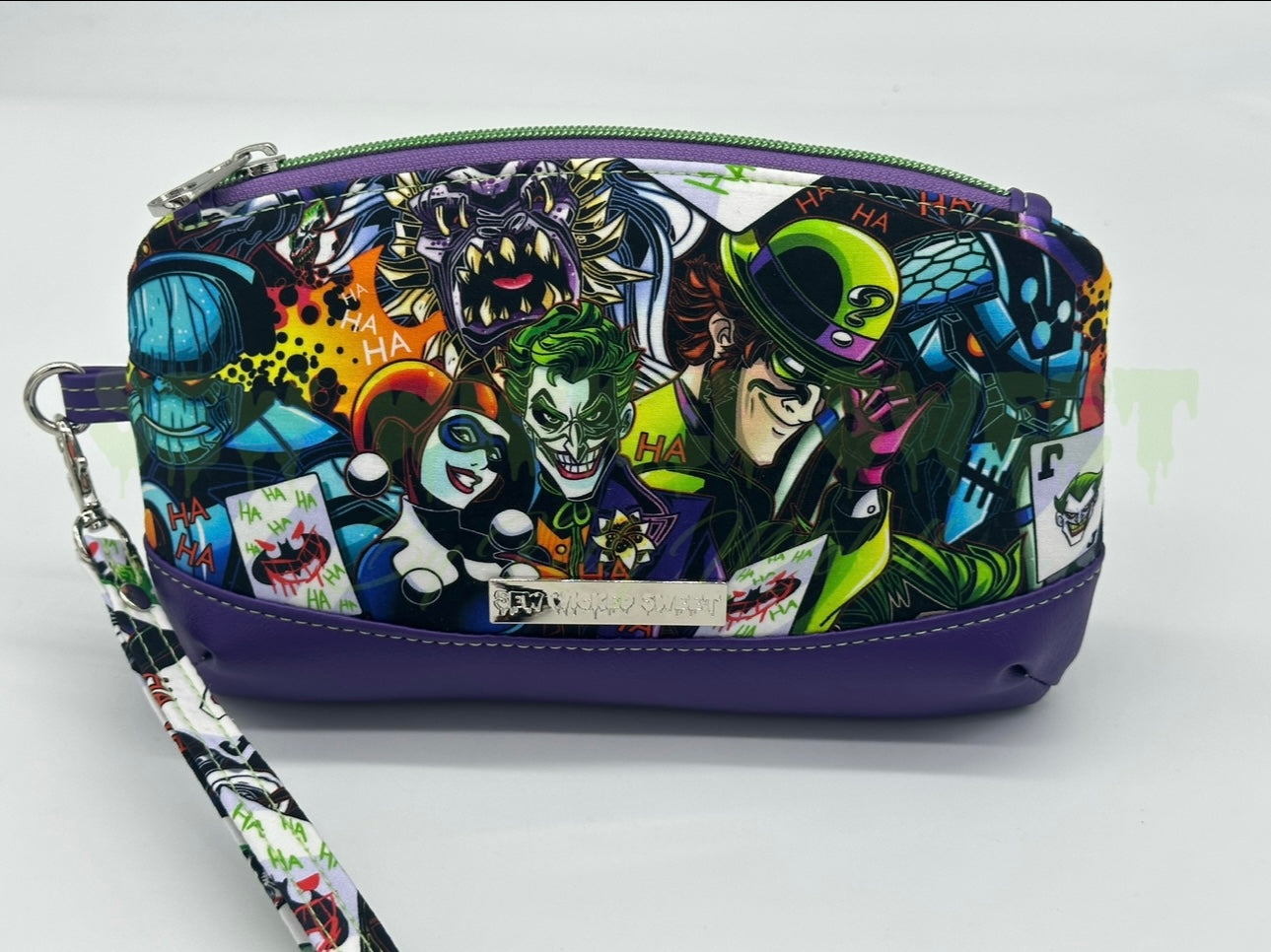 Joker couple wristlet