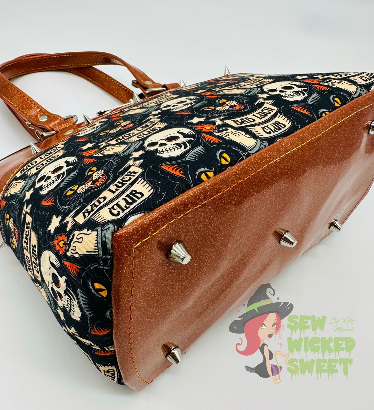 Bad Luck Club Spiked Handbag
