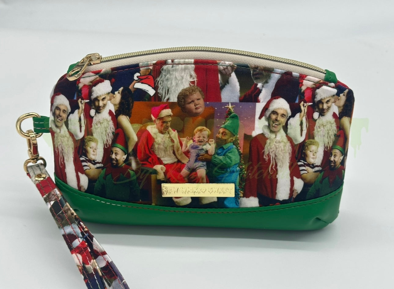 Bad Santa wristlet