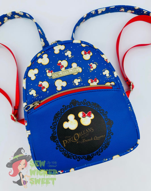 Beignets mini backpack