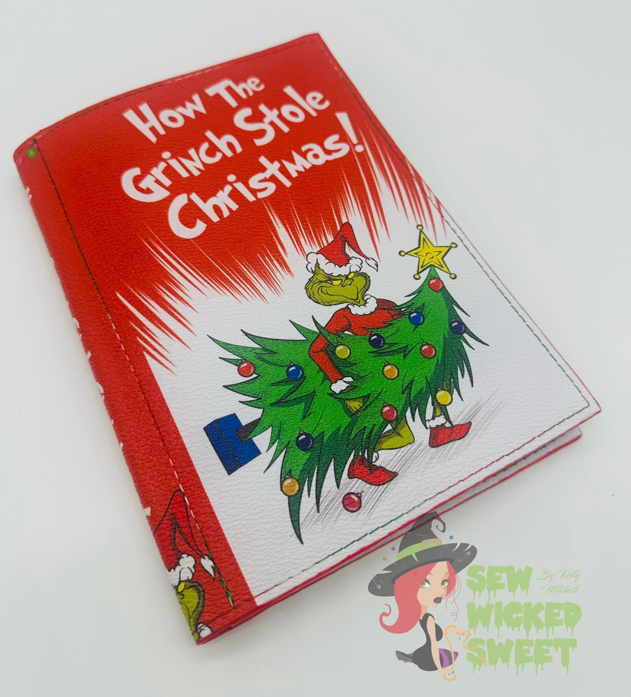 Mean Green Guy Notepad Holder