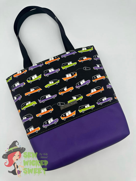 Hearse tote bag