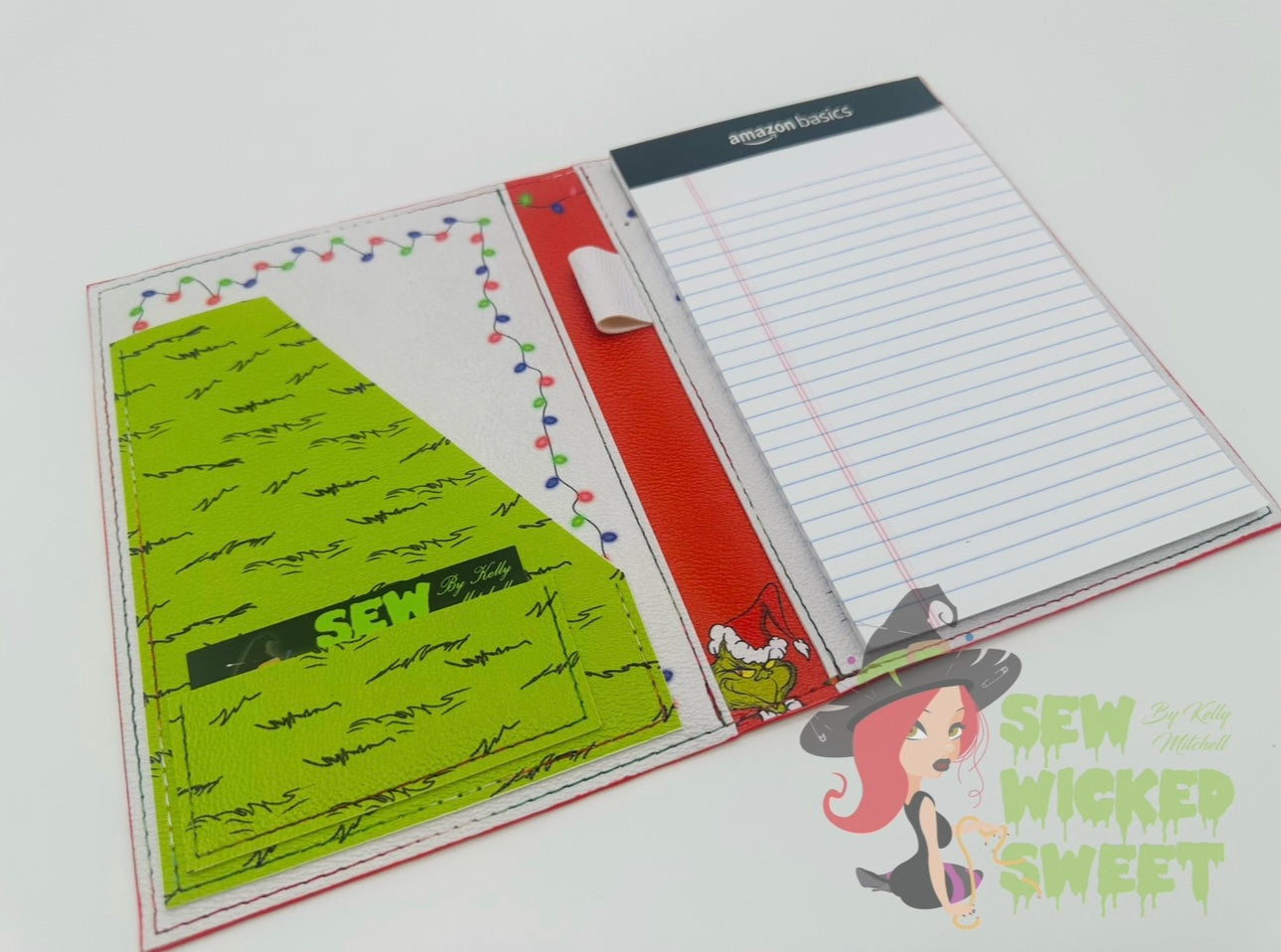 Mean Green Guy Notepad Holder