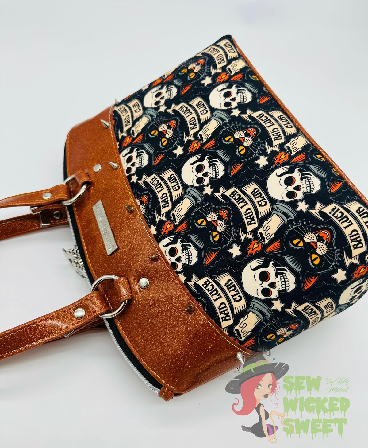Bad Luck Club Spiked Handbag