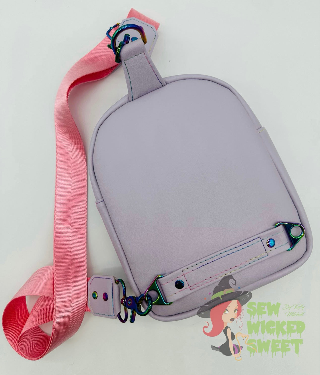 Purple Dragon Sling Bag